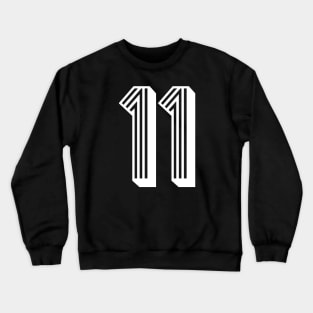 Mexican Team Sports # 11- White Crewneck Sweatshirt